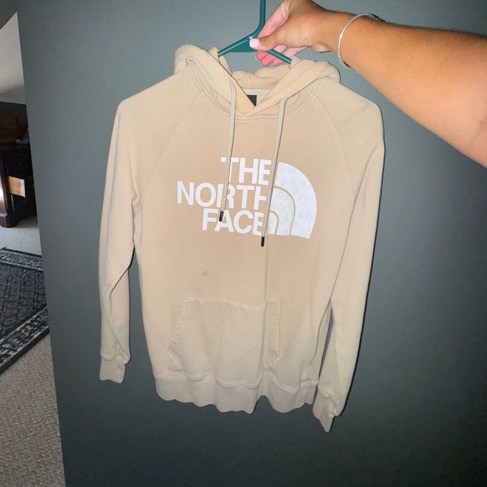 The North Face Beige Hoodie